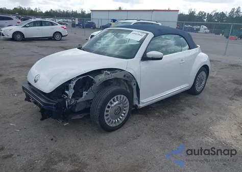 2016 Volkswagen Beetle 1.8T Denim z USA, uszkodzony, nr VIN 3VW507AT3GM813652
